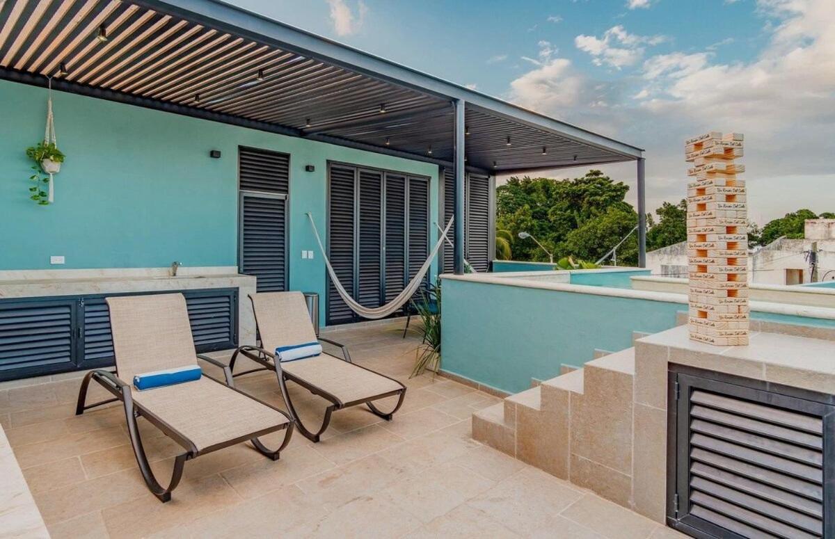 Rincon Del Cielo Rooftop With Glass Walled Pool Mérida Exterior foto
